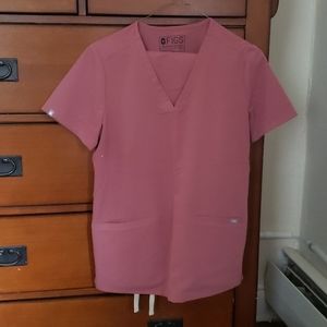 Figs Scrub Set Coral